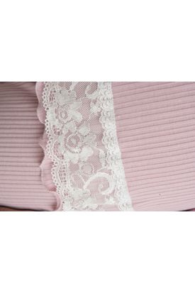 Ανάγλυφο Βαμβακερό Ρόζ Εντονο