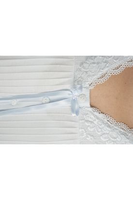 Ανάγλυφο Βαμβακερό Γαλάζιο Ανοιχτό Μελανζέ